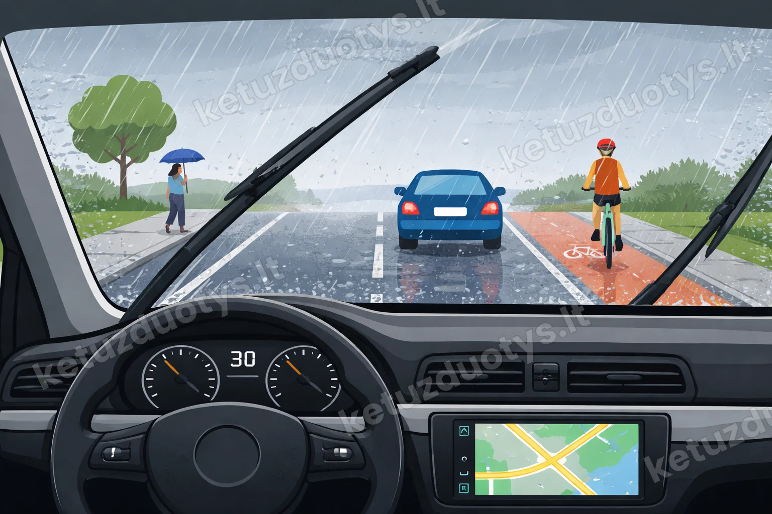 Klausimo iliustracija