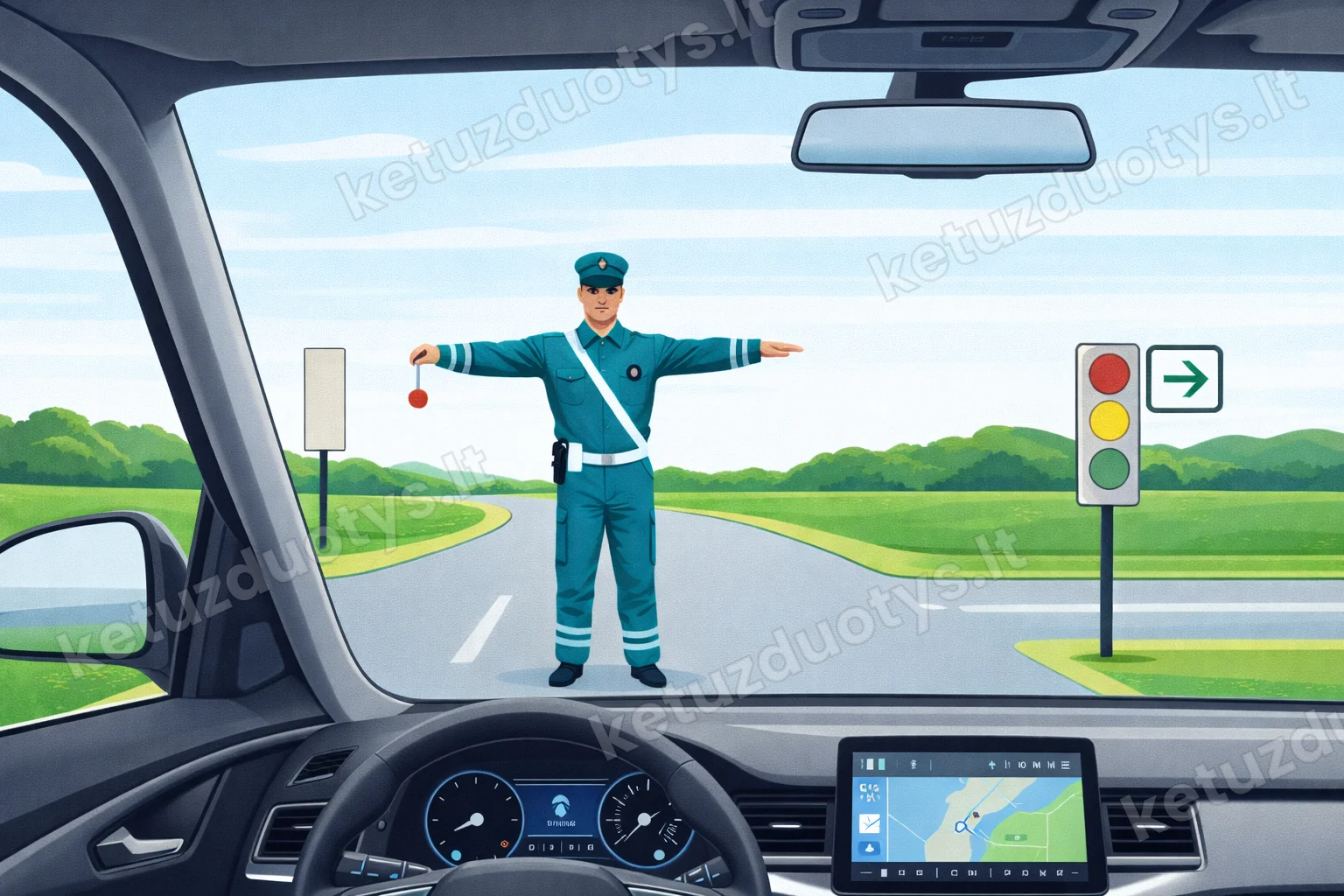 Klausimo iliustracija