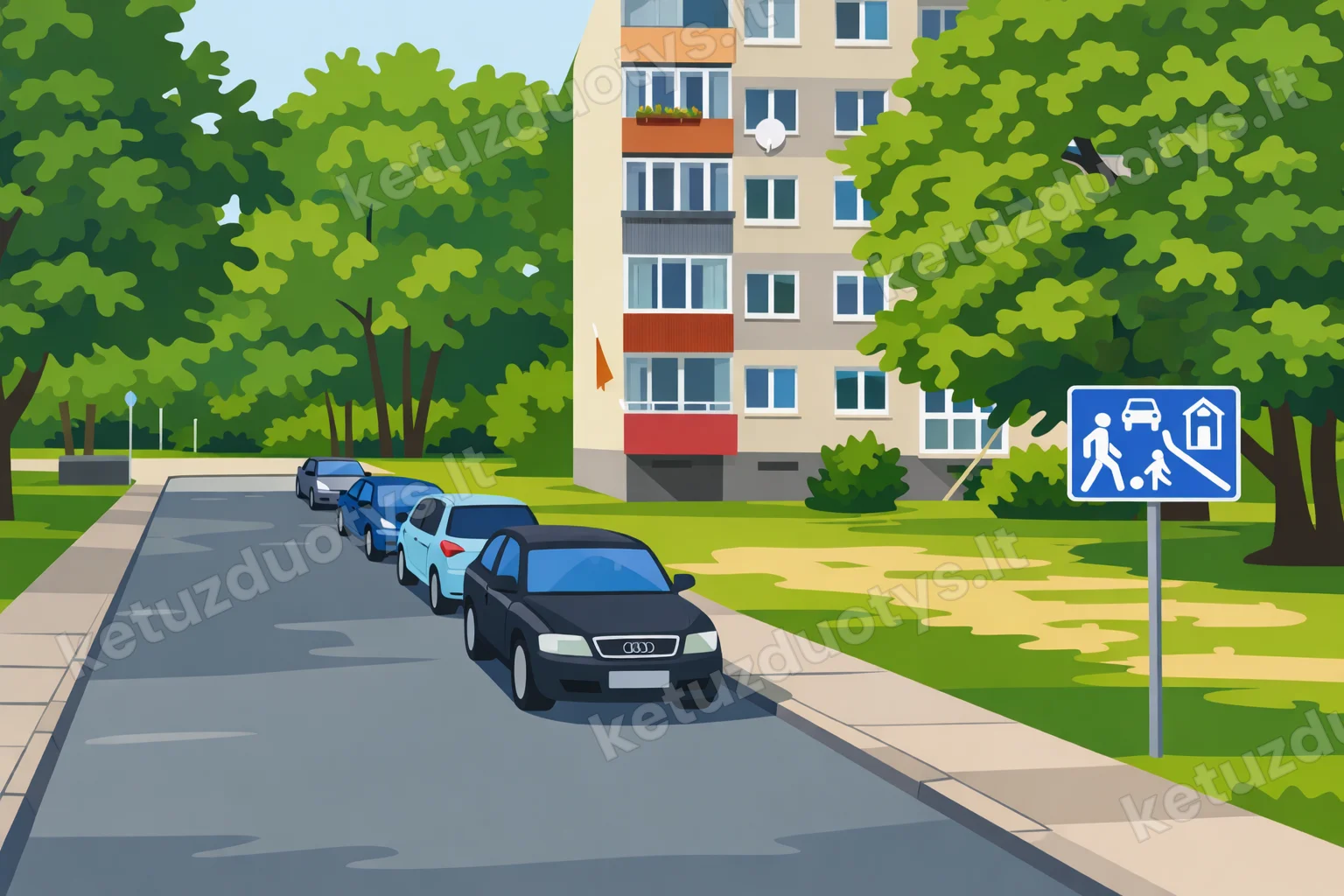 Klausimo iliustracija